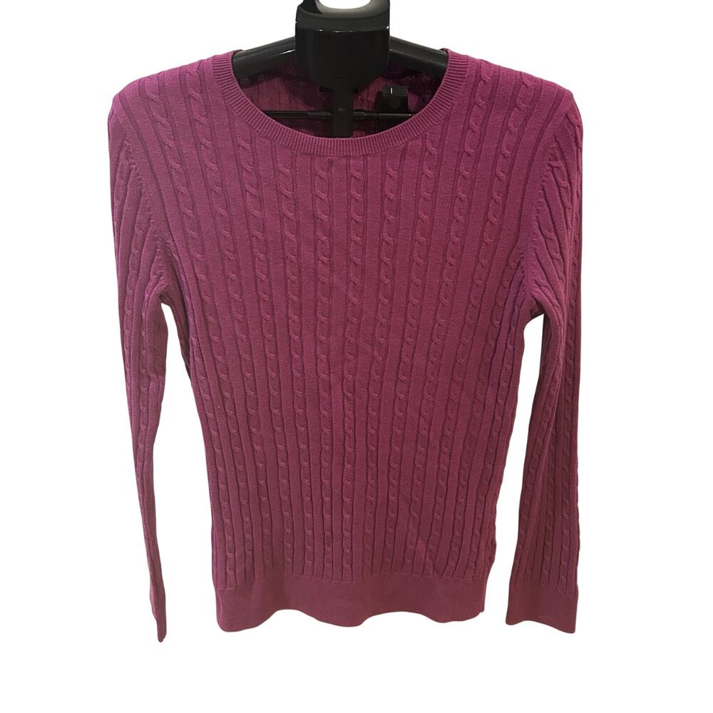 Talbots Pink Knit Sweater Women's size L